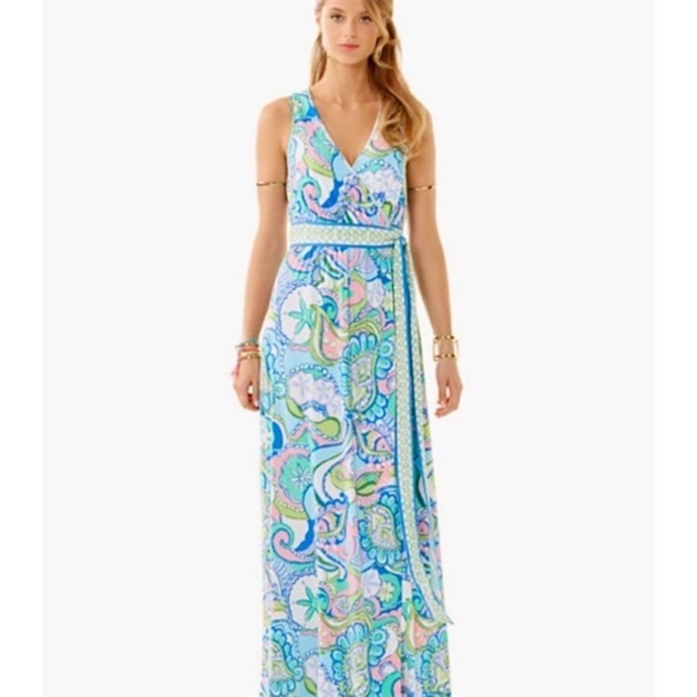 Lilly Pulitzer Conch Republic Bellina Maxi Dress